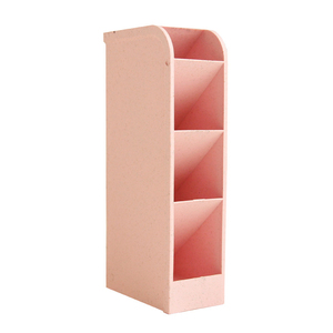 Simple plastic oblique pencil pen storage holder desk organizer Creative four grid Pen Holders