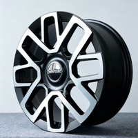 Jantes en alliage noir usinées sur mesure de 16 à 24 pouces, 5 trous, 5x112, 5x120 pour Range Rover Defender, Land Rover Discover, Toyota Prado