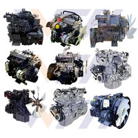 Ensemble moteur diesel Kubota V2403 V2403T V2607 V3307 V3800 de haute qualité pour mini-pelle, petite excavatrice, machines de construction