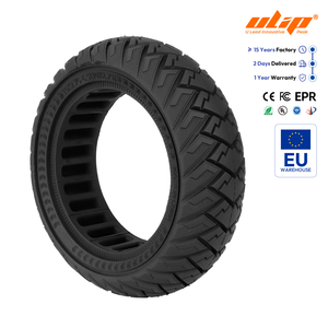 Pneu tout-terrain solide noir Ulip 10*2.70-6.5(10*2.75-6.5) pour trottinette électrique Kukirin A1 M4 Max G2 Master Kugoo G-Booster - Product Image 1