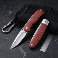 Mini couteau pliant de poche en acier inoxydable, couteau utilitaire EDC, ouvre-paquet, porte-clés, outil, vente en gros OEM