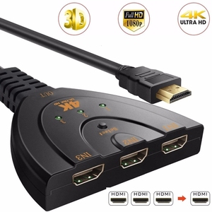 1JustLink New Pigtail 4K 3X1 <span class=keywords><strong>HDMI</strong></span> Chuyển Đổi <span class=keywords><strong>HDMI</strong></span> Cable Switcher <span class=keywords><strong>USB</strong></span> Power Cable Hỗ Trợ Ps4 3 Trong 1 Cổng Ra Hub <span class=keywords><strong>HDMI</strong></span> Tự Động Chuyển Đổi - Product Image 2