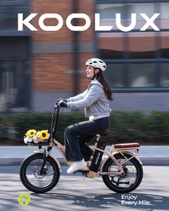 Koolux 250w Lithium Battery Road Bike Long Range X16 48v 20" Aluminum Brushed Motor 150kg Load Capacity X16 Koolux X16 Folding - Product Image 5