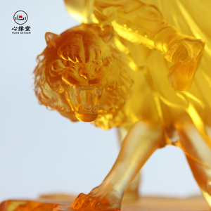 Tượng Phật pha lê thủ công cao cấp, thiền định Phật giáo, đồ trang trí nhà cửa, quà tặng, tượng Phật pha lê - Product Image 6