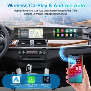 Navihua 21 Inch Dual Screen Android Carplay Display Car DVD Player Multimedia <b>System</b> for BMW X5 E70 X6 E71 2007-2013 CCC CIC - Product Image 4