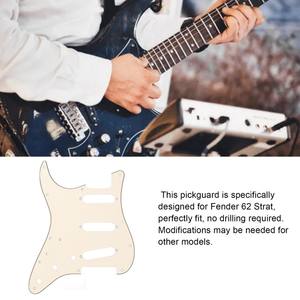 Pickguard de guitare électrique résistant aux rayures décoratif PVC pour <span class=keywords><strong>Fender</strong></span> 62 <span class=keywords><strong>Strat</strong></span> - Product Image 3