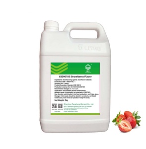ストロベリー水溶性フレーバー剤 | 工業用グレード高濃度濃度 | 飲料コストを30% 削減 - Product Image 1