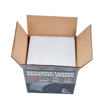 Boîte de papier kraft en carton pliable avec logo personnalisé d'assurance qualité Boîte d'emballage de produit électronique de qualité avec insert en mousse