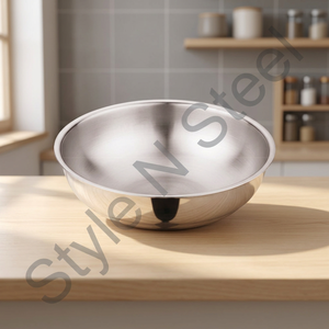Ensemble de casseroles Talsa en acier inoxydable tri-couches, 4 pièces, avec finition mate à l'intérieur et polie à l'extérieur, design classique, respectueux de l'environnement - Product Image 4