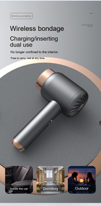 Sèche-cheveux ionique professionnel sans fil haute vitesse 110000 tr/min, compact, faible bruit, séchage <span class=keywords><strong>rapide</strong></span>, alimentation USB/électrique pour usage domestique <span class=keywords><strong>et</strong></span> hôtelier - Product Image 6