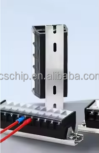 Borne de connexion à vis en cuivre et plastique TD15-8.0, 600V 15A, nickelée, pour rail DIN, 22-12 AWG, AC2000V, TD1510 - Product Image 4
