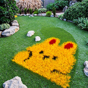 Çin fabrika sentetik çim peyzaj su geçirmez çevre dostu plastik çim dış mekan kullanımı sıcak satış - Product Image 1