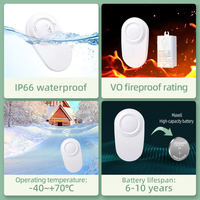 Commutateur d'éclairage plus intelligent avec Tuya WiFi IP66 600M gamme 10A télécommande plafond lampe à LED interrupteur de lumière sans fil récepteur