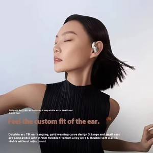 หูฟัง SHOKZ OpenFit 2+ T921 แบบเปิดหู รุ่นดั้งเดิม พร้อมตะขอเกี่ยวหู ระบบเสียง Dolby รองรับการชาร์จไร้สาย หูฟังบลูทูธสำหรับวิ่ง - Product Image 5