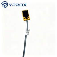 Sensor Proximitas Induktif YPROX Seri 9C Presisi Tinggi 10-30V DC 3-Kawat Kuningan Berlapis Nikel IP67 Jarak Penginderaan 8mm 300Hz
