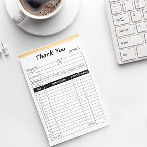 Libretas <span class=keywords><strong>de</strong></span> Recibos Personalizadas al por Mayor, Libretas <span class=keywords><strong>de</strong></span> Facturas Duplicadas con Numeración para Ventas en Tiendas y Pequeñas Empresas - Product Image 2