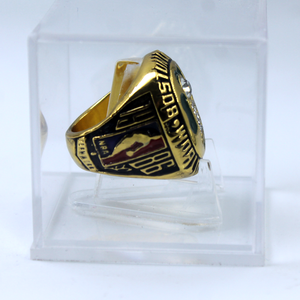 Venta al por mayor personalización <span class=keywords><strong>1986</strong></span> Boston Celtics Championship Fan's Edition aleación conmemorativa 925 anillo de cadera Chapado en plata - Product Image 5