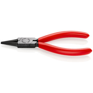 KNIPEX 22 01 125 Alicates de punta redonda con revestimiento de plástico negro 125 mm - Product Image 1