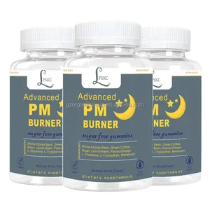 Cao cấp PM Burner Melatonin Gummies cao-liều chất lượng tuyệt vời Vegan Melatonin Gummies cho thư giãn và giấc ngủ