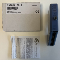 Terjual dengan Baik dan Tersedia; Modul Input Analog / AT664 / Rev. C0 / 7AT664.701 / BNIB untuk Plc melalui DHL/UPS
