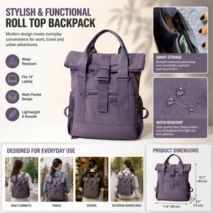 Mochila Multifuncional para Maternidad, Bolsa de Maternidad de Nailon, Mochila para Mamá de Gran Capacidad, Plegable y Ligera de Fábrica - Product Image 1