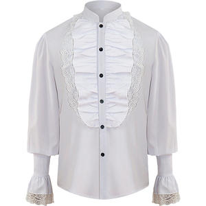 2025 <span class=keywords><strong>français</strong></span> Haute Couture Style rétro hauts hommes chemises à manches longues nouveau Style médiéval Halloween exportation TV film Costumes - Product Image 5