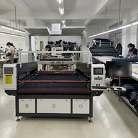 Nouvelle peluche laser CO2 à double tête asynchrone à grande vision avec matériaux MDF et acrylique
