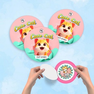 Billets à languette en papier imprimés avec données variables, livraison rapide garantie - Product Image 1