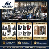 Equipo de Gimnasio Comercial: Máquina Integrada de Crossover con Cables, Montaje en Pared, Carga de Placas, Acero, para Ejercicios de Pecho y Piernas