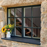 Ventana Horizontal Moderna con Acristalamiento Fijo, Resistente al Fuego y Cumple con la Normativa NFPA, para Hoteles, Servicio ODM Horizontal Fijo