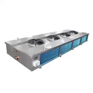 factory price wall mounted electrical defrost deep cooling copper fin tube evaporator for cold room