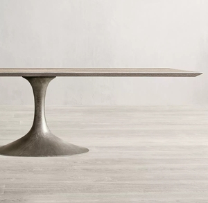 Mobili da ristorante di alta qualità tavolo da pranzo e sedia Set soggiorno sala da pranzo mobili per la casa in legno ferro metallico moderno estensibile - Product Image 2