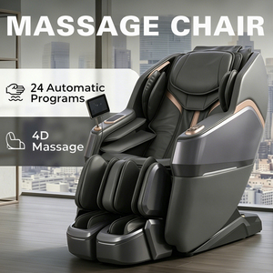 Silla de Masaje Shiatsu 4D de Lujo, de Cuello a Muslos, Gravedad Cero, 4 Rodillos, para Uso Doméstico, S002, Tailandés, 4D, Totalmente Automática - Product Image 6