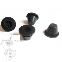Moule de découpe personnalisé pour gaine de câble en caoutchouc NBR EPDM, forme oblongue de 1,8 mm, 3 trous, motif rectangulaire, joint d'étanchéité en caoutchouc pour fil électrique