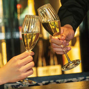 <span class=keywords><strong>Luminarc</strong></span> Serena Line Verres coupés côtelés 200-550ML Verres à vin rouge à longue tige transparents pour la fête de mariage - Product Image 6