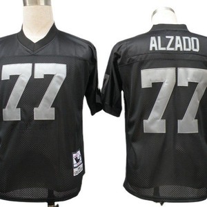 Maillot de football Raiders 77 Alzado en maille pour homme, uniforme d'entraînement et de match - Product Image 1
