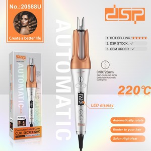 Rizador de Pelo Profesional Dsp, 19-25 mm, Calor Ajustable, Pantalla LCD, Estilizador Eléctrico para Rizos Grandes - Product Image 5