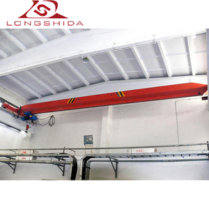 Grúa de pórtico eléctrica de una sola viga, monorriel, taller, almacén, grúa puente, 1-20 toneladas, Motor de elevación, 32T, 25m, PLC de elevación - Product Image 4