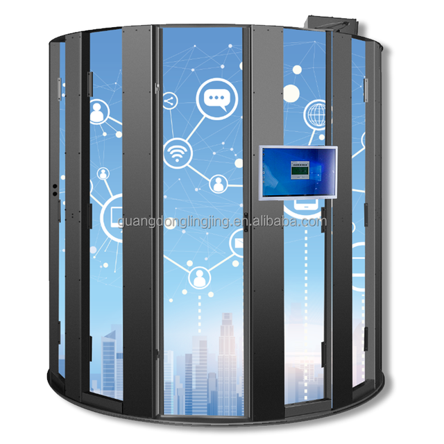 Photo Booth 78 Sets High Accuracy 360° Rotational 3D Photographic Portrait Scanner HD Camera LED Light 3D Print Figurines Photo Booth