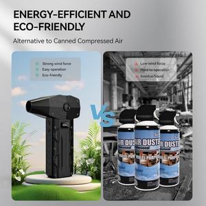 Souffleur d'air portable ultra-puissant 200 000 tr/min, mini ventilateur turbo pour nettoyage de voiture et camping - Product Image 5