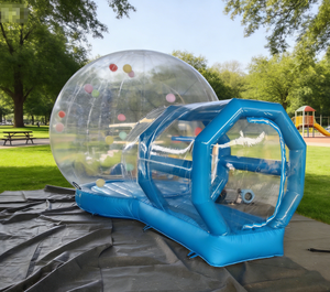 Tente <span class=keywords><strong>bulle</strong></span> <span class=keywords><strong>gonflable</strong></span> pour enfants, idéale pour les fêtes en extérieur et en intérieur, facile à installer, design transparent, <span class=keywords><strong>prix</strong></span> d'usine, produit très vendu - Product Image 2