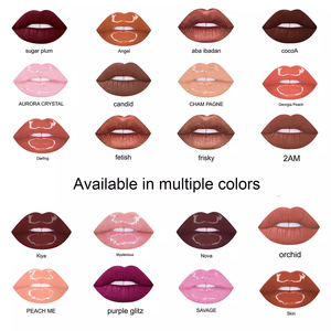 Créez votre propre logo rouge à lèvres mat imperméable 133 couleurs sans cruauté végétalienne rouge à lèvres nu logo personnalisé brillant à lèvres - Product Image 6