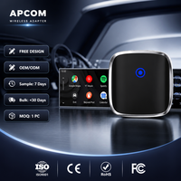 AuraStarPlay Dongle Bluetooth Carplay Terbaik, Adaptor Smart Universal Kabel ke Nirkabel, Screen Mirror Auto Link untuk Apple Carplay