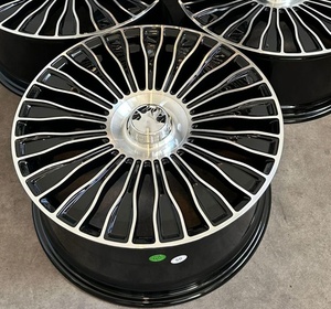 Offre Spéciale luxe Rines 20 pouces 22 pouces jantes <span class=keywords><strong>4X4</strong></span> SUV roue de voiture de tourisme pour <span class=keywords><strong>Mercedes</strong></span>/ <span class=keywords><strong>Maybach</strong></span> Benz 5X112 roues - Product Image 4