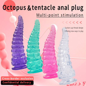 Best-seller Octopus alien abisso portatile anale Plug esteso tentacoli estremità posteriore frusta SM sia uomini che donne adatto per uso adulto - Product Image 2