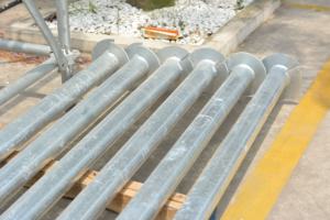 Vis d'ancrage au sol pour système de montage de panneaux solaires, pieux hélicoïdaux en acier galvanisé, fournisseur de tailles personnalisées - Product Image 6