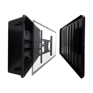 Outdoor TV Enclosure Wall Mounting TV Hard Cover Weatherproof Protection For Television