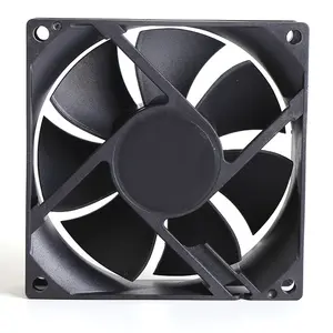 Ventilação alta silenciosa 8025 12v 24v 80mm Dc do equipamento industrial XinBinMing Ventilador de refrigeração