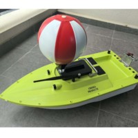 Kit de bouées gonflables auto-redressantes pour bateaux à appâts de pêche 16x20cm, bouées de marquage anti-retournement pour bateaux à appâts de pêche RC S70 S80