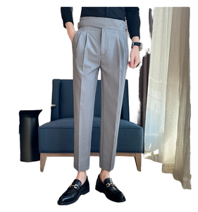 Camisa Casual de Primavera para Hombre, Cierre de Botones, Tallas Grandes, Transpirable, Resistente al Viento, Antiestática, Viscosa/Poliéster, Plisada, Corte Recto - Product Image 2